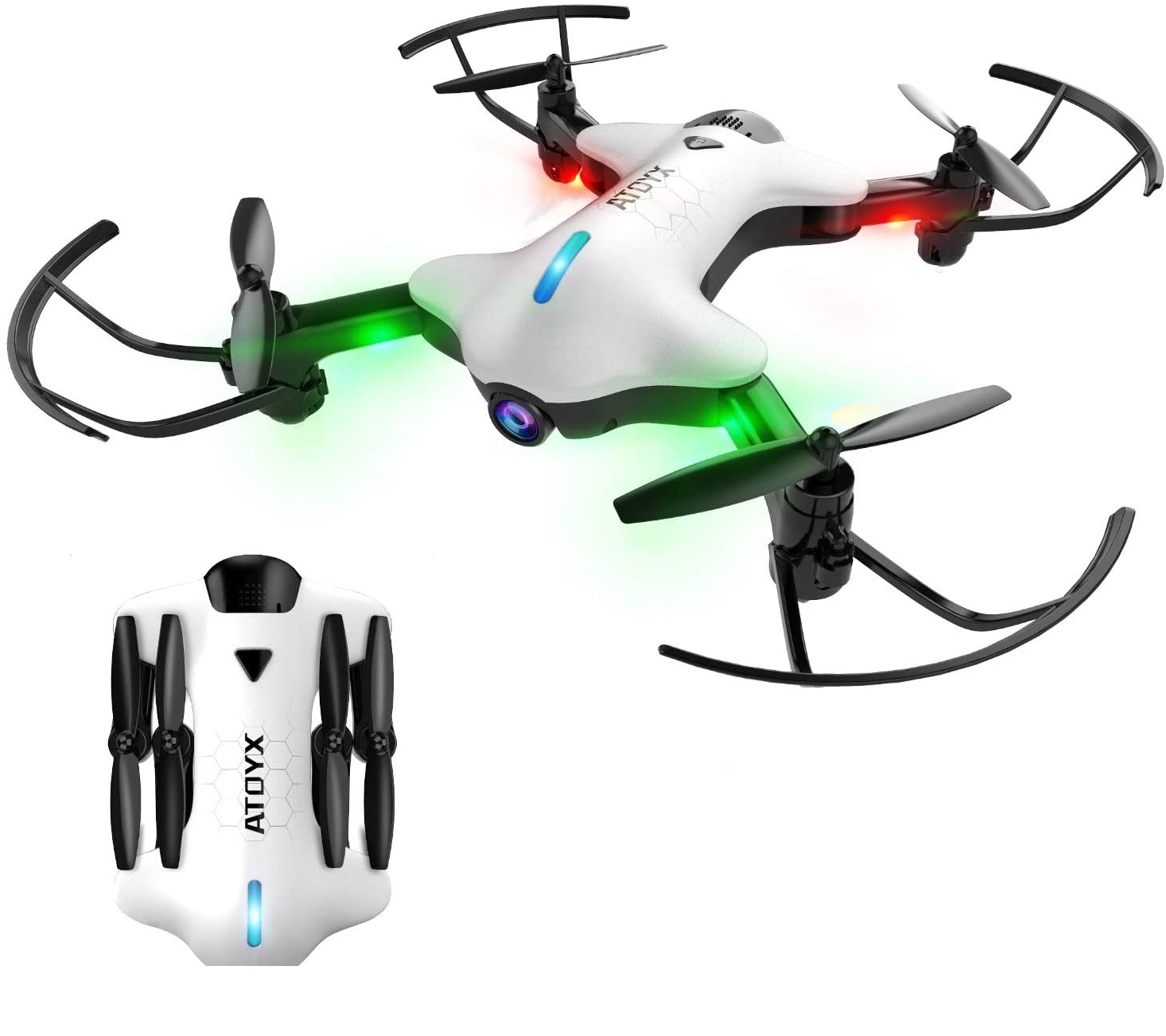 Mini dron ATOYX FPV RC z kamerą Wi-Fi 720P HD bez kontrolera