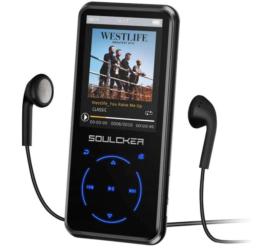 MP3 MP4 Odtwarzacz muzyki walkman Soulcker Bluetooth