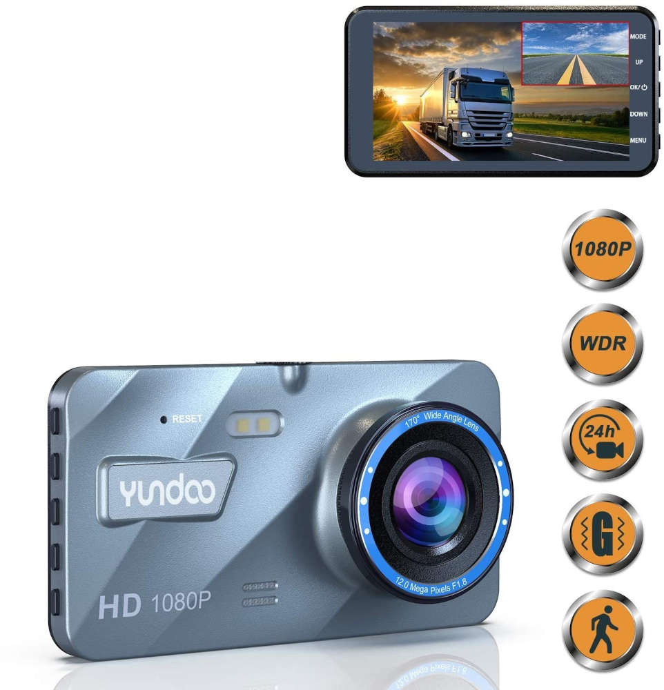 Rejestrator Dash Cam kamera samochodowa Yundoo IPS 170 1080P