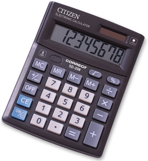 Kalkulator szkolny Citizen SD 208