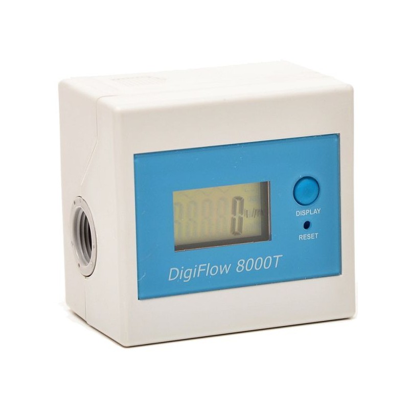 Cyfrowy przepływomierz licznik wody Digiflow 8000T Savant (DF088)