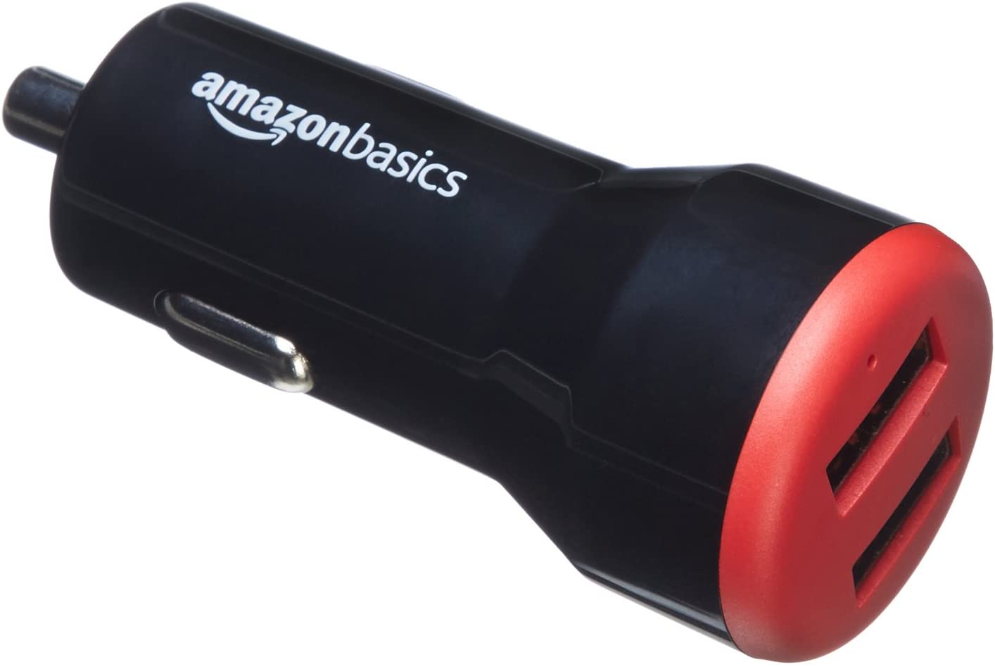 AmazonBasics 2-portowa ładowarka samochodowa USB Apple Android 4,8A 24W
