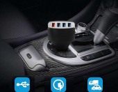 Ładowarka samochodowa ULTRICS 4-porty 35W 7A Quick Charge 3.0 – zdjęcie 6