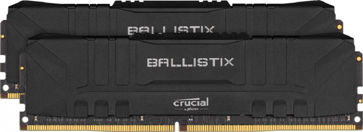 Pamięć Crucial Ballistix 32GB (2x16GB) DDR4-3600 CL16 Black BL2K16G36C16U4B