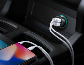 Aukey CC-S7 2-portowa ładowarka samochodowa USB – zdjęcie 4