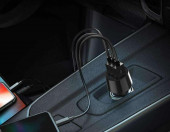 Ładowarka samochodowa 3-portowa USB DeepDream C330W – zdjęcie 2