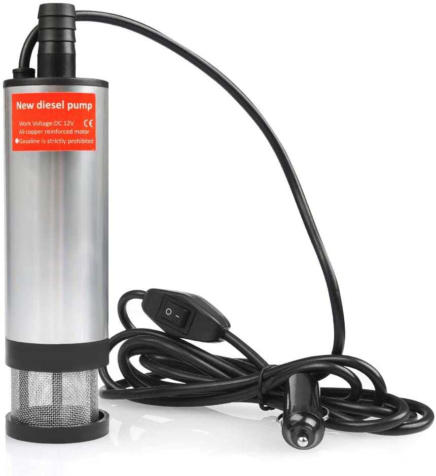 Elektryczna pompa do transportu oleju samochodowego zatapialna 12V 51mm