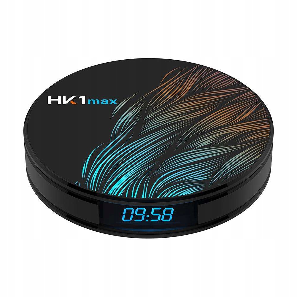 Odtwarzacz multimedialny tuner TV box HK1 MAX 4GB 64GB Android 9