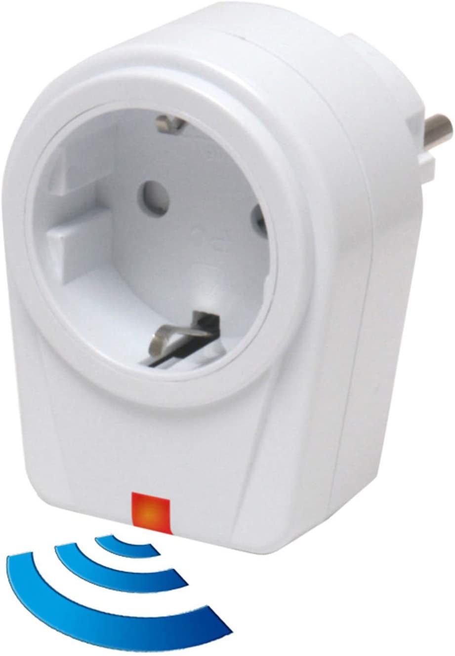 Gniazdko przełącznik radiowy solidBASIC zdalne sterowanie 4-kanały