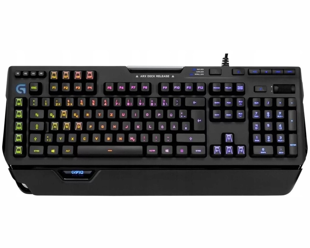 Klawiatura mechaniczna Logitech G910 Orion Spectrum LED przewodowa