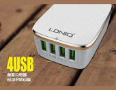 Szybka ładowarka sieciowa Ldnio 4.4A 4 porty USB – zdjęcie 10