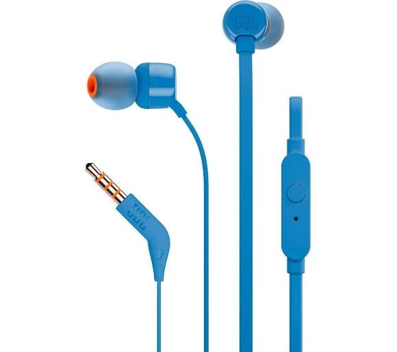 Słuchawki przewodowe dokanałowe JBL by Harman T110