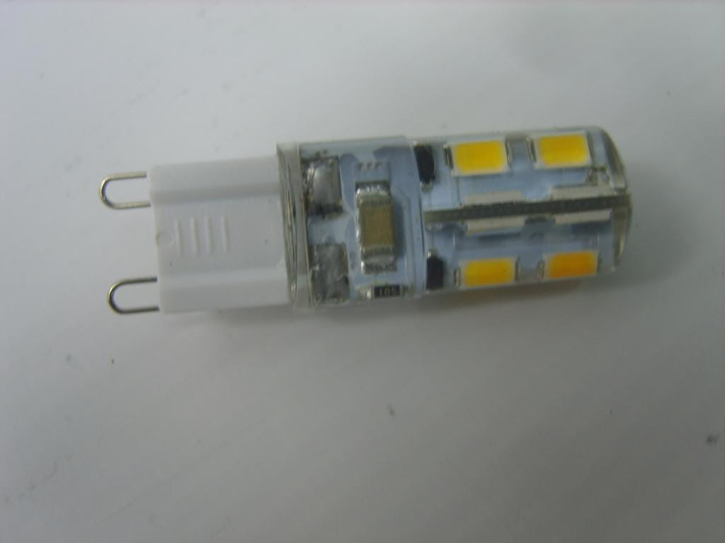Żarówka G9 64 LED SMD 380lm 3.5W mini 15mm ciepła