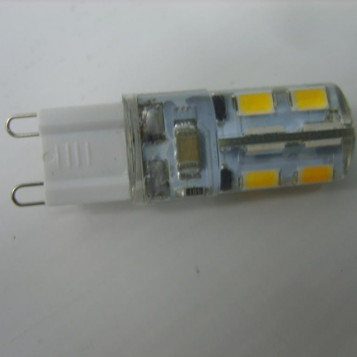 Żarówka G9 64 LED SMD 380lm 3.5W mini 15mm ciepła
