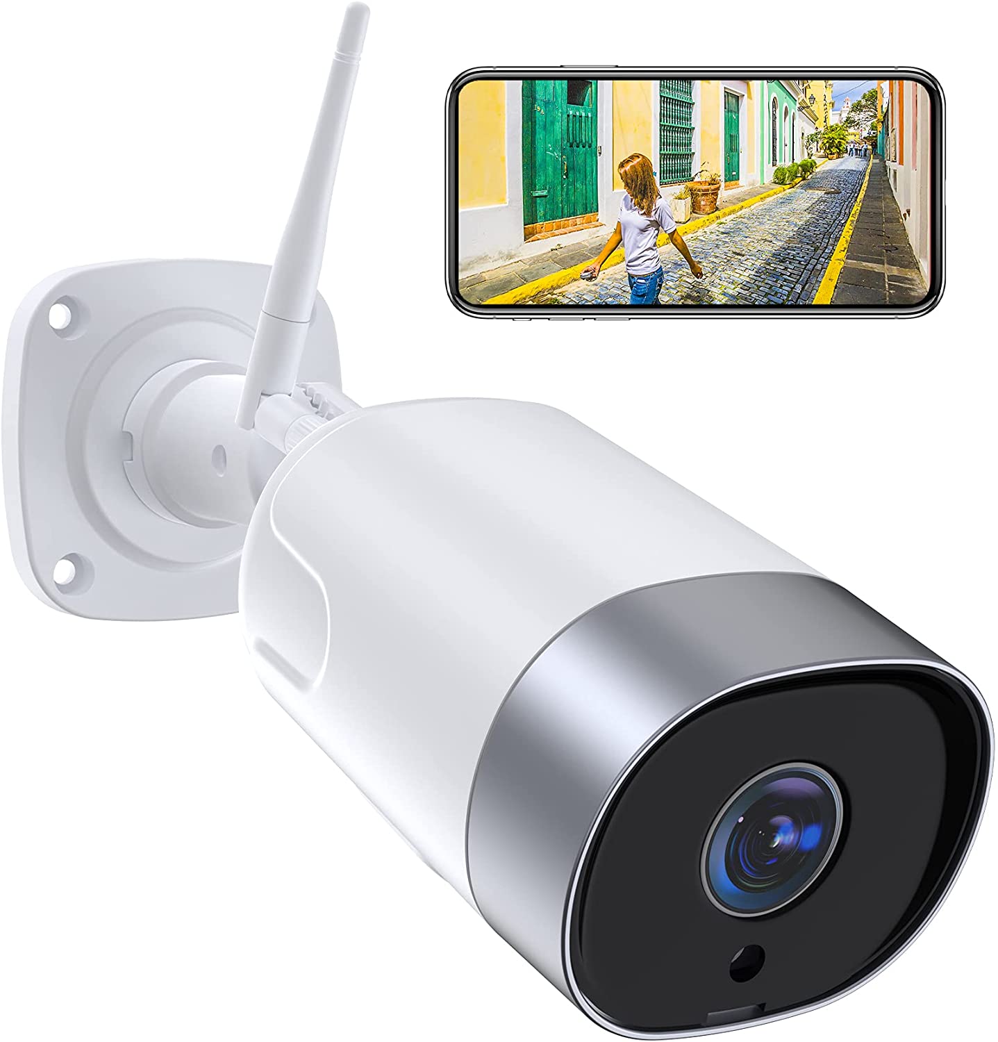 Kamera do monitoringu zewnętrzna SuperEye PC200 1080P WLAN IP66