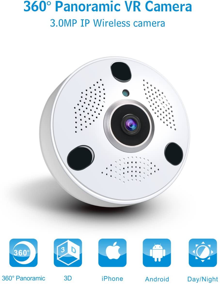 Kamera wewnętrzna IP Anni AN-H308D 3MP WiFi 360