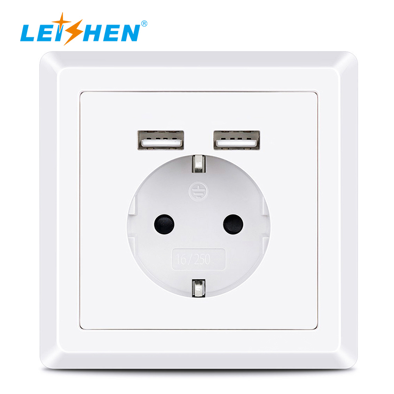 Gniazdko gniazdo elektryczne podtynkowe USB 5V 2.4A