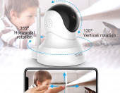 Niania elektroniczna wideo TENVIS TH661D 1080P WiFi – zdjęcie 2