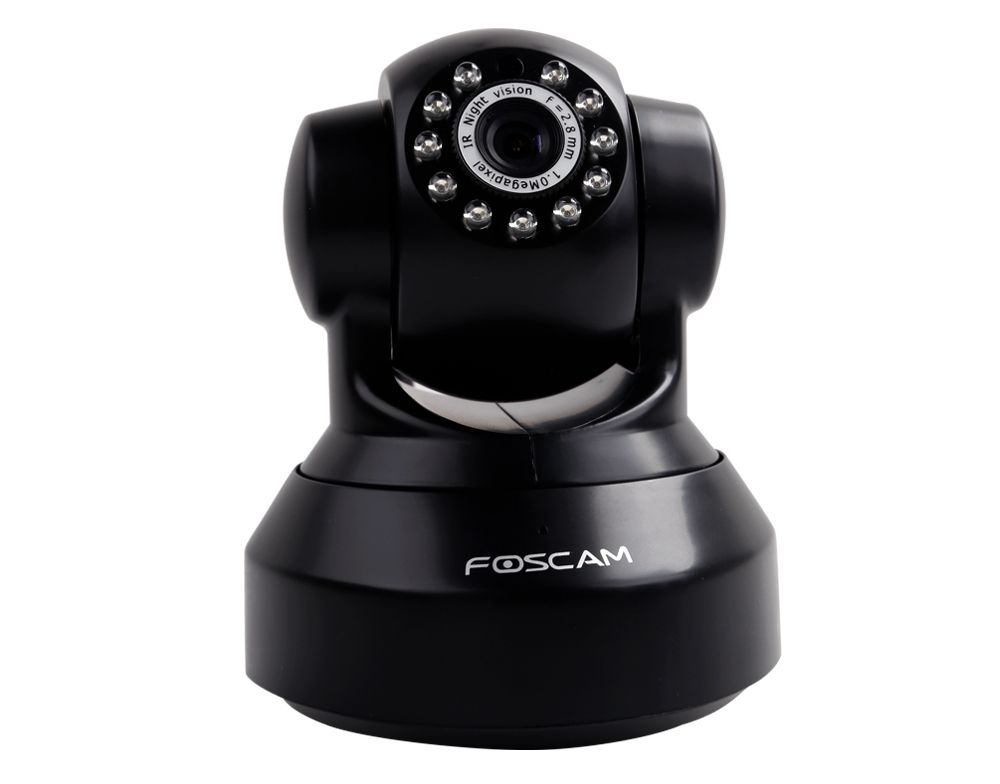 Niania kamera IP Foscam FI9816P P2P 720P WiFi HD czarna