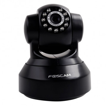 Niania kamera IP Foscam FI9816P P2P 720P WiFi HD czarna