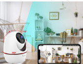 Niania elektroniczna IP Teseku 1080P WiFi – zdjęcie 4
