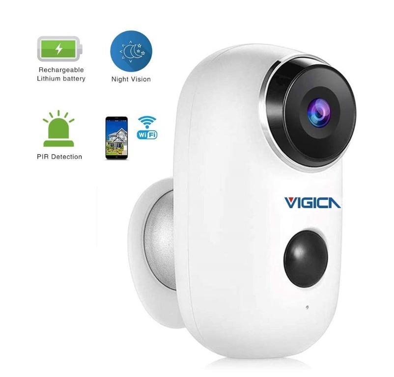 Bezprzewodowa kamera CCTV Vigica ‎A3 zasilana baterią 1080P