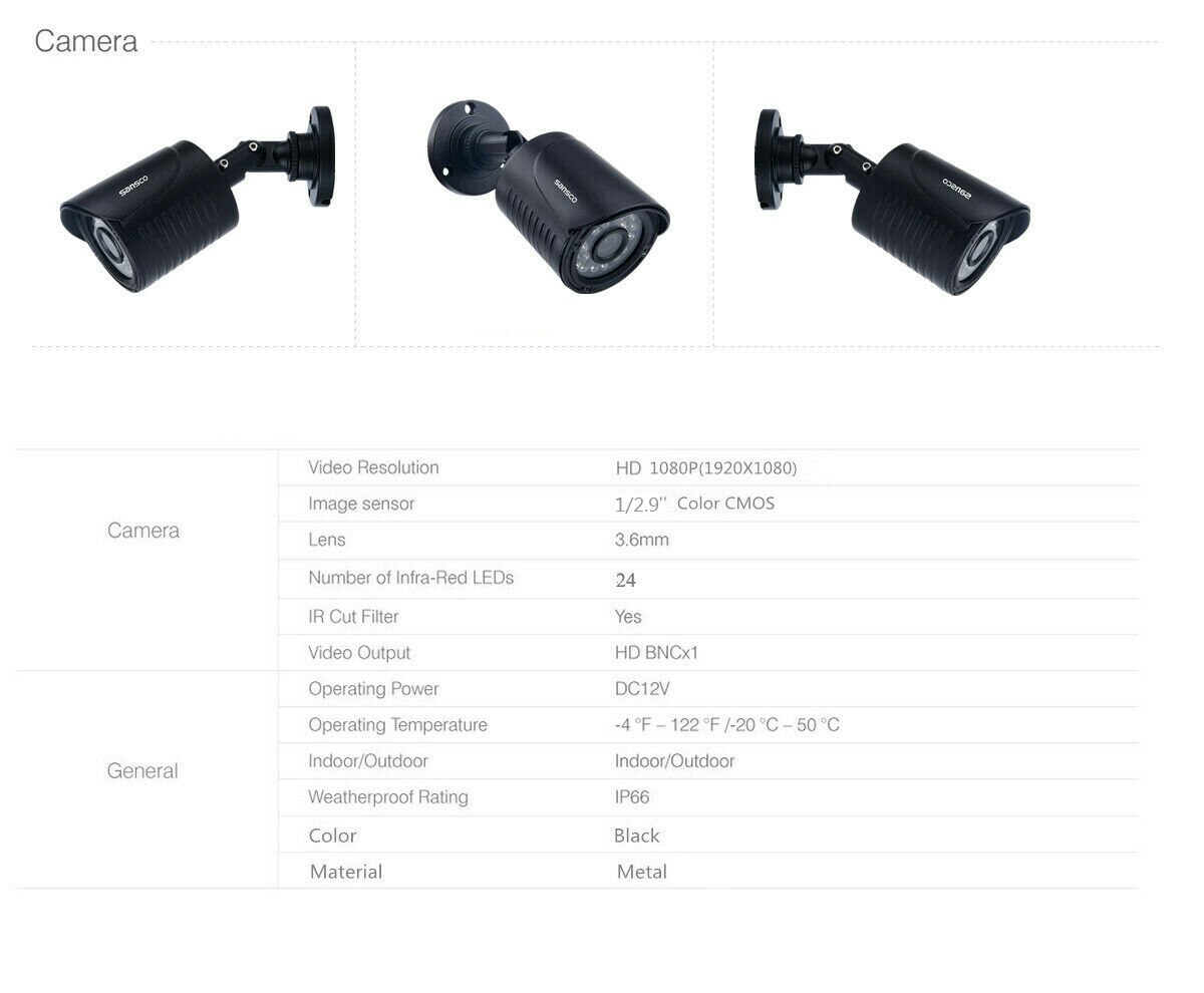 Kamera monitoring Sansco 5699 2MP 1080P IP66