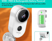 Kamera zewnętrzna monitoringu ITSHINY A4 1080P WiFi IP67 – zdjęcie 4