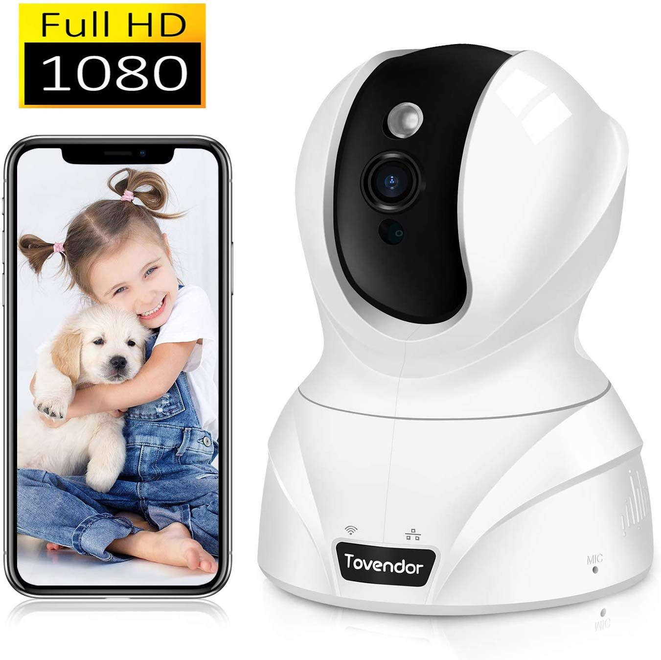 Niania elektroniczna IP Tovendor 828 1080P Wi-Fi 2MP