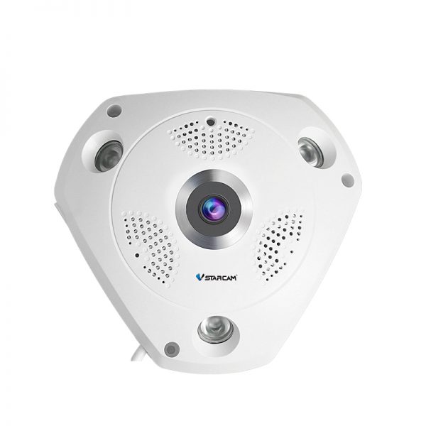 Panoramiczna kamera bezpieczeństwa noktowizyjnego VStarcam C61S Full HD 360°