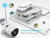 Kamera do monitoringu ieGeek 1080P WiFi IP67 30m – zdjęcie 2