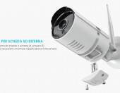 Kamera do monitoringu ieGeek 1080P WiFi IP67 30m – zdjęcie 4