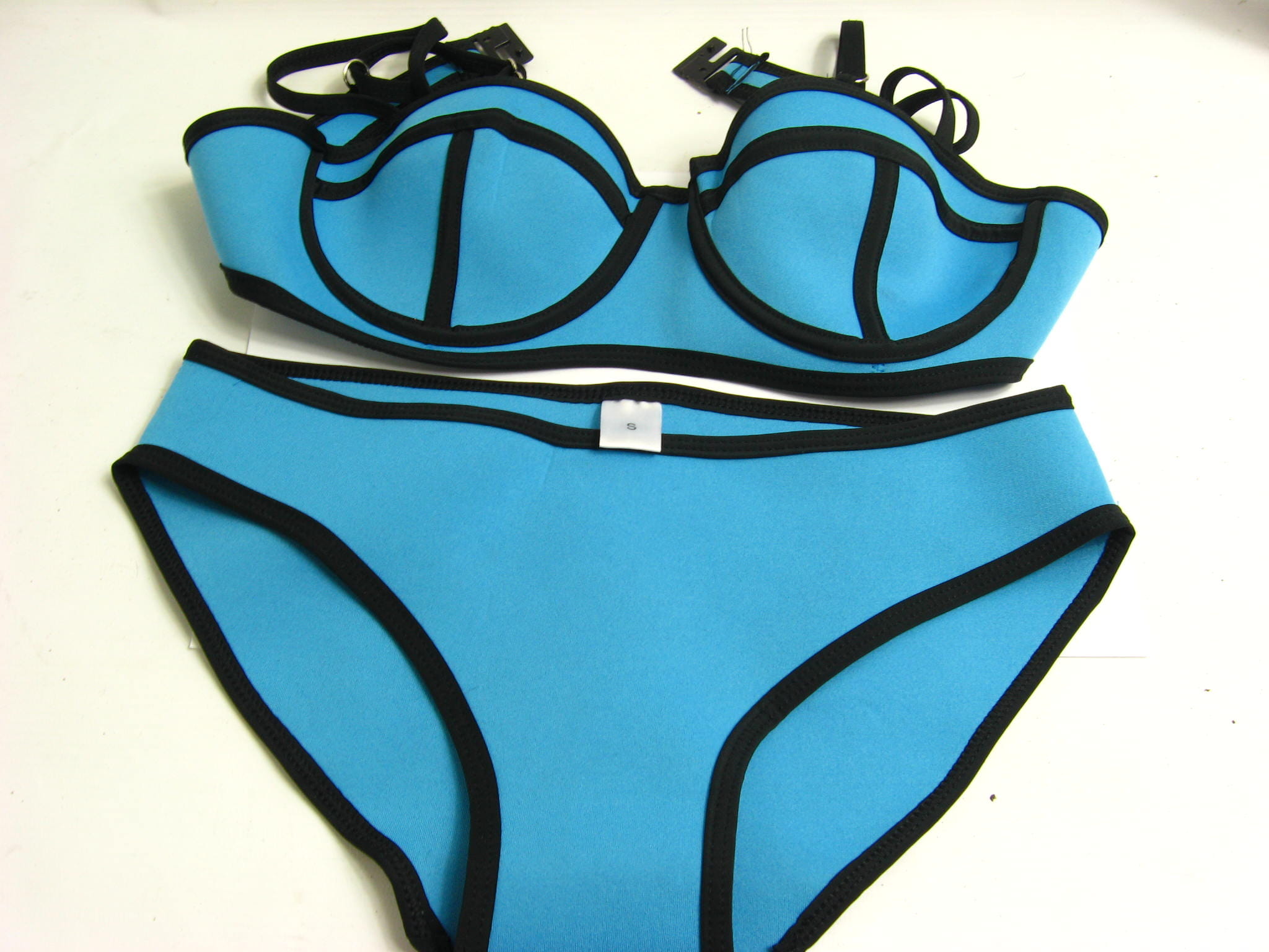 Bikini neonowy strój kąpielowy neon L 40 M 38