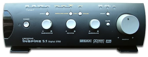 Dekoder wzmacniacz Creative Dolby Digital 5.1 D 5700