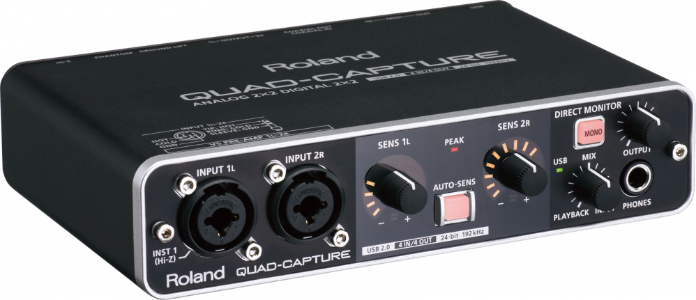 Interfejs audio Roland UA-55 Quad Capture USB PC Mac