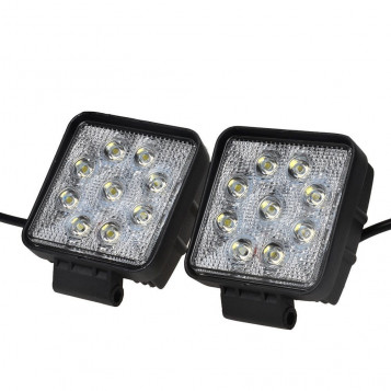 Halogen 9 LED 27W 1800LM 6000K 9-32V kawell