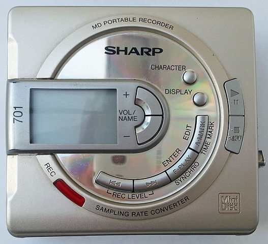Odtwarzacz MD SHARP MD-MS701H MiniDisc Made in Japan