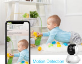 Niania elektroniczna IP QZT Home SP020 720P WiFi iOS Android – zdjęcie 3