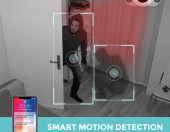 Niania elektroniczna IP Houzetek 1080P kamera WiFi – zdjęcie 3
