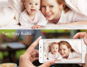 Niania elektroniczna IP Luowice 1080P 2MP 360 – zdjęcie 2