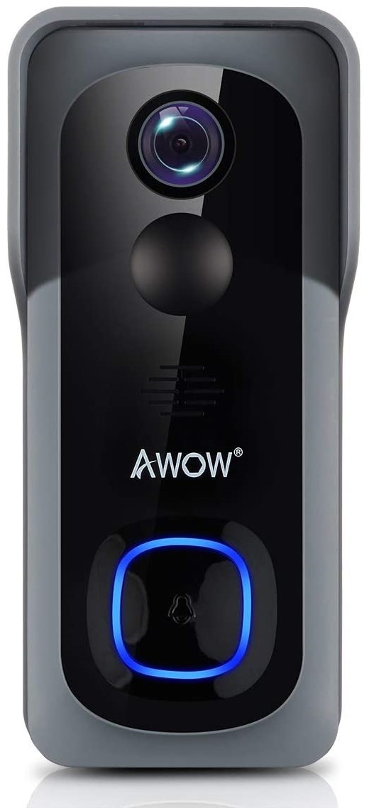 Inteligentny dzwonek do drzwi wideo AWOW J1 1080P wodoodporny IP65