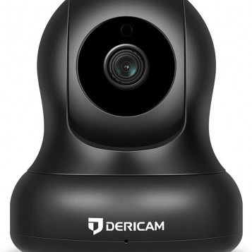 Niania elektroniczna IP Dericam P2 1080P WiFi FHD czarna