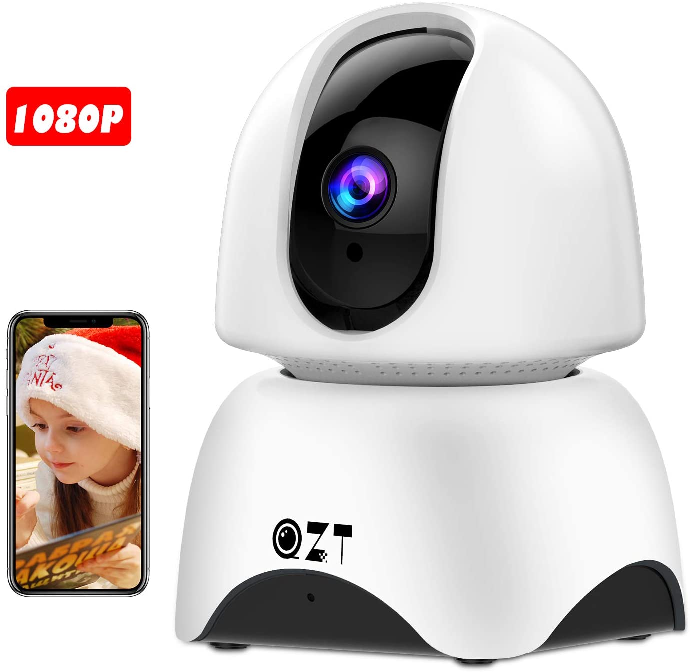 Niania elektroniczna IP QZT EC67 HD 720P WiFi