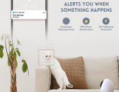 Wewnętrzna kamera IP PTZ Mibao D100 360 TF WiFi – zdjęcie 4