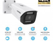 Kamera tubowa IP H.VIEW HV-WF800A1 8MP IP WiFi H.265+ 256GB SD – zdjęcie 2