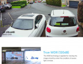 Kamera tubowa IP H.VIEW HV-WF800A1 8MP IP WiFi H.265+ 256GB SD – zdjęcie 3