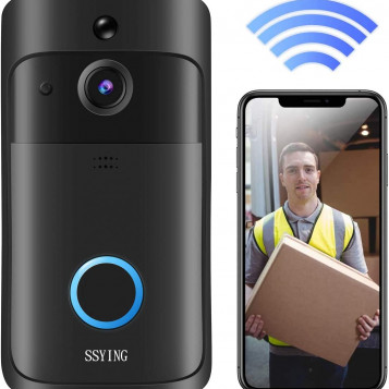 Wideodomofon domofon bezprzewodowa kamera HD WiFi iOS Android