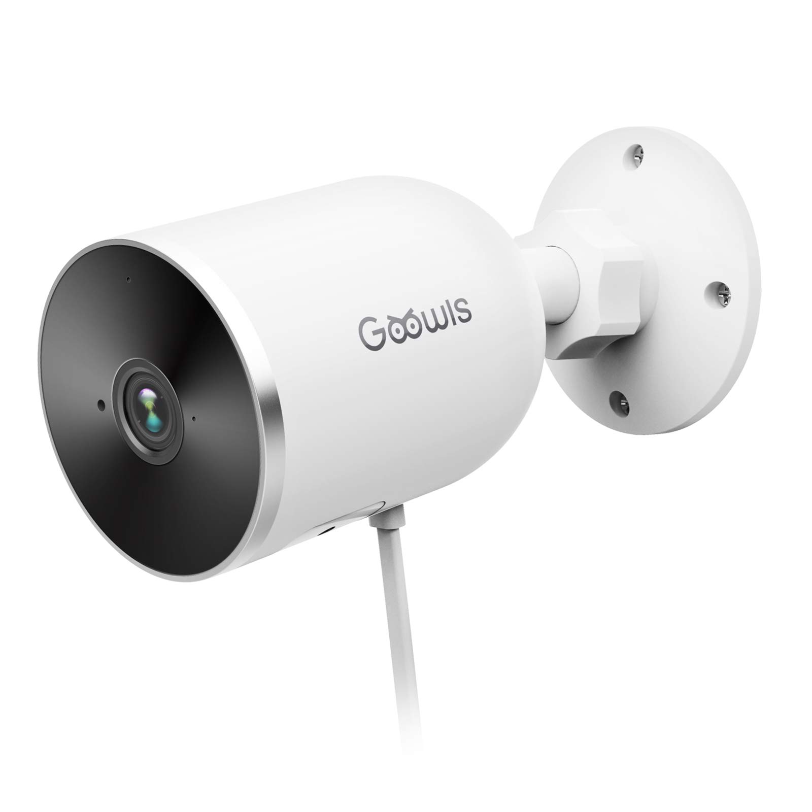 Zewnętrzna przewodowa kamera IP Goowls 1080P WiFi SD USB