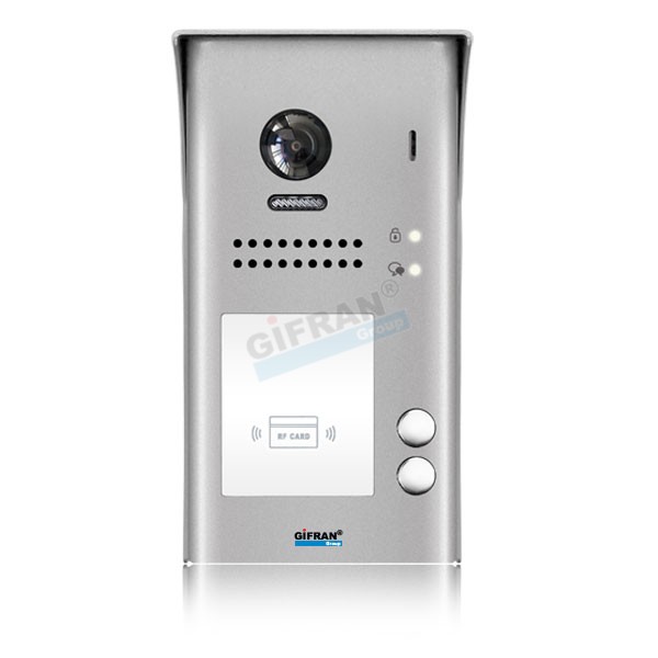 Panel wideodomofonowy dwurodzinny domofon Gifran GF0212ID 2-Wire