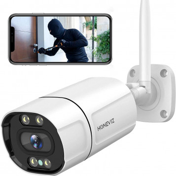 Homeviz 2K WiFi CCTV IP66 – zewnetrzna kamera (używany)
